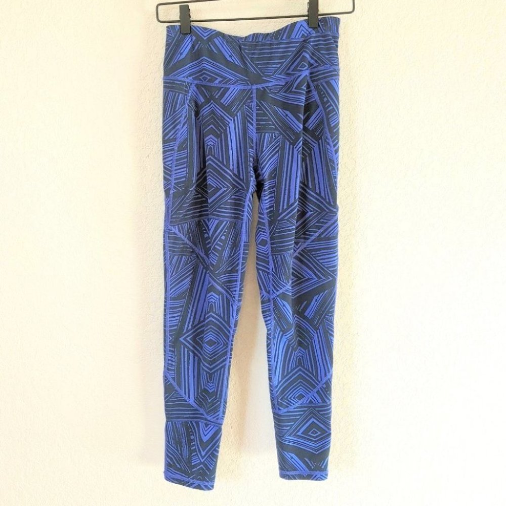 Sweaty Betty Patterned Mid Rise Leggings S